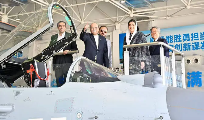 Pakistani pilots training with Chinese stealth fighter jet J-35